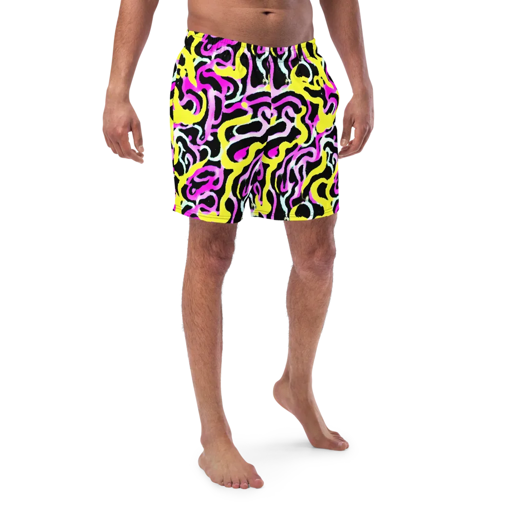 Laser Loops on Swim Trunks — Front