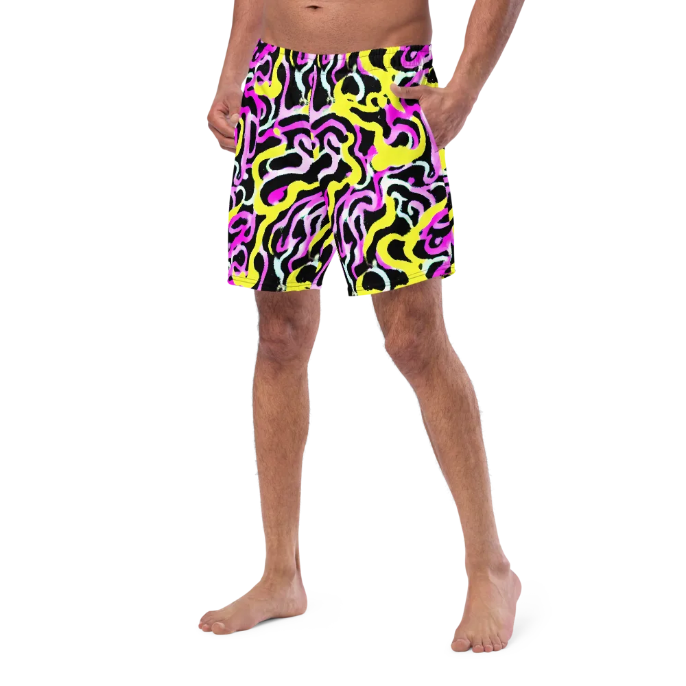 Laser Loops on Swim Trunks — Left Front