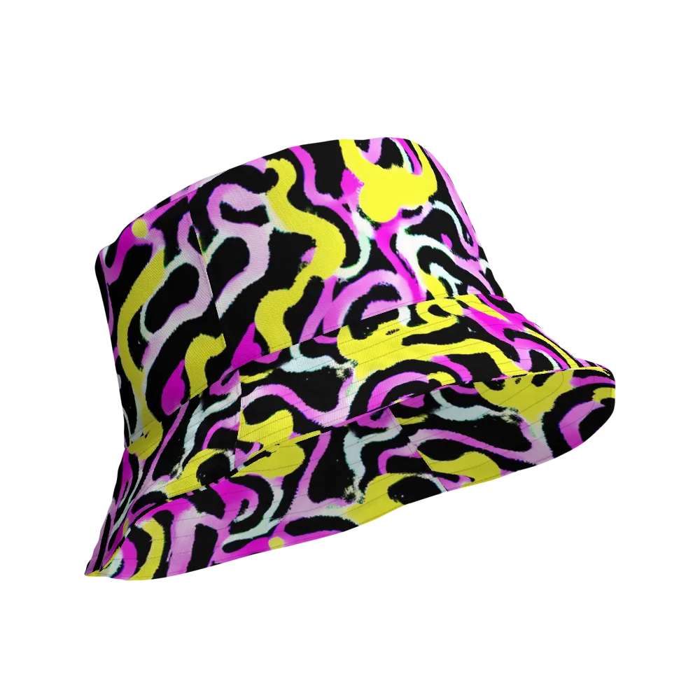 Laser Loops on Reversible Bucket Hat — Product details Outside