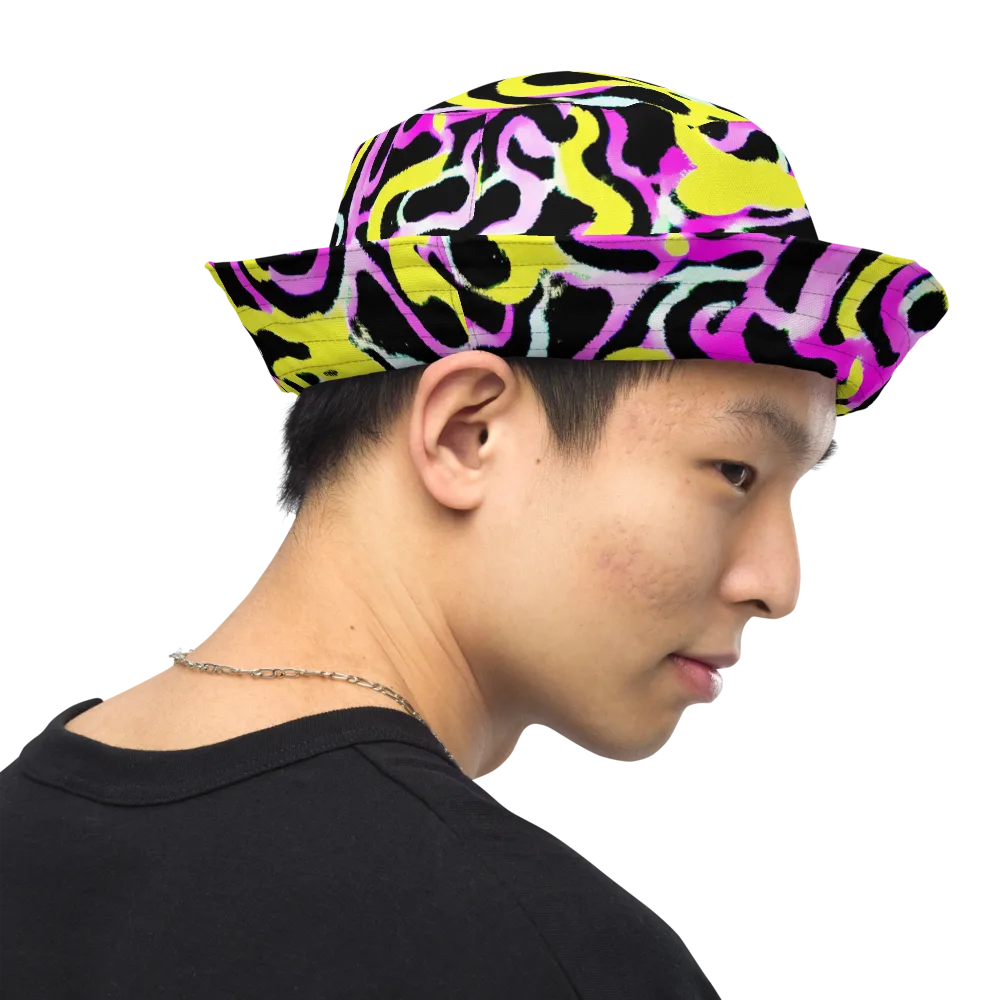 Laser Loops on Reversible Bucket Hat — Right Outside