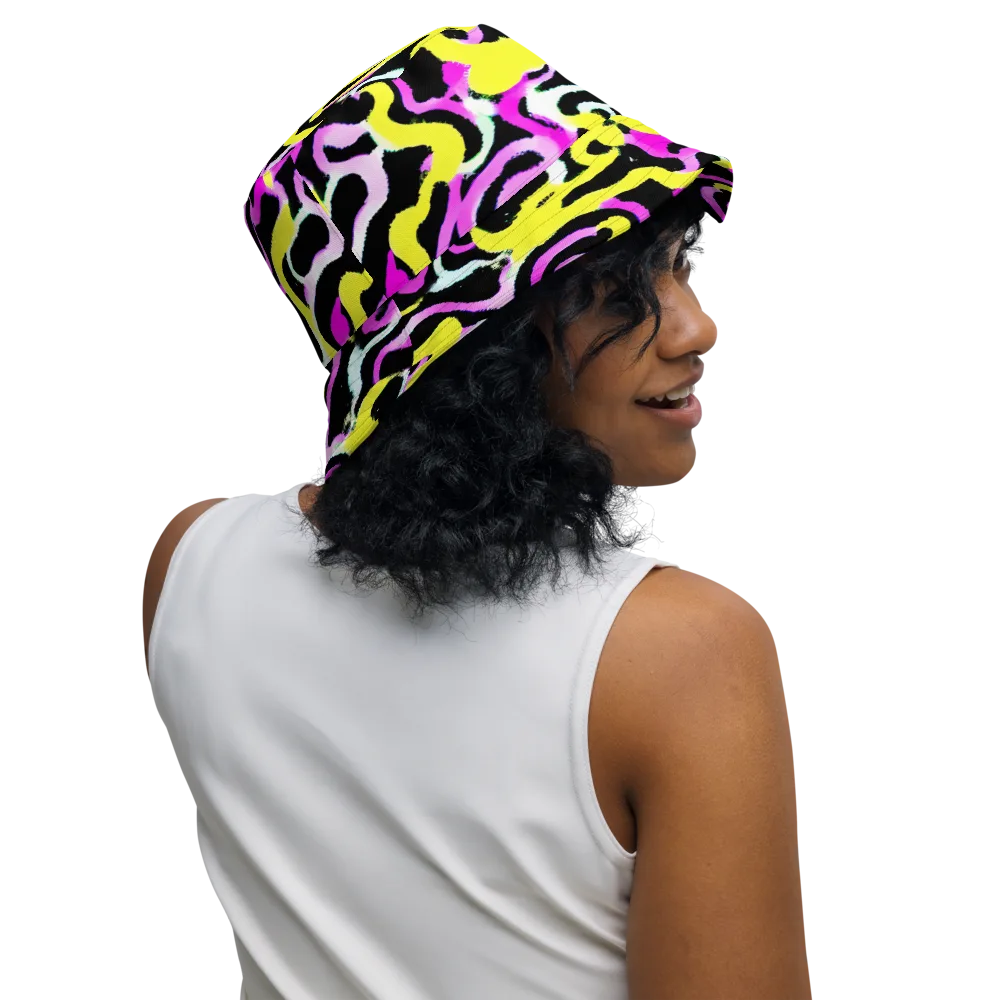 Laser Loops on Reversible Bucket Hat — Right Outside