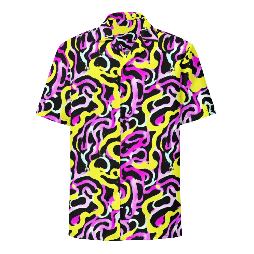 Laser Loops on Button Shirt — Front