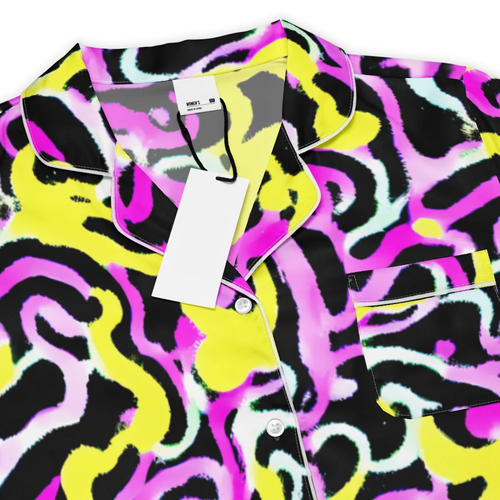 Laser Loops on Women's Short Sleeve Pajama Top — Product details