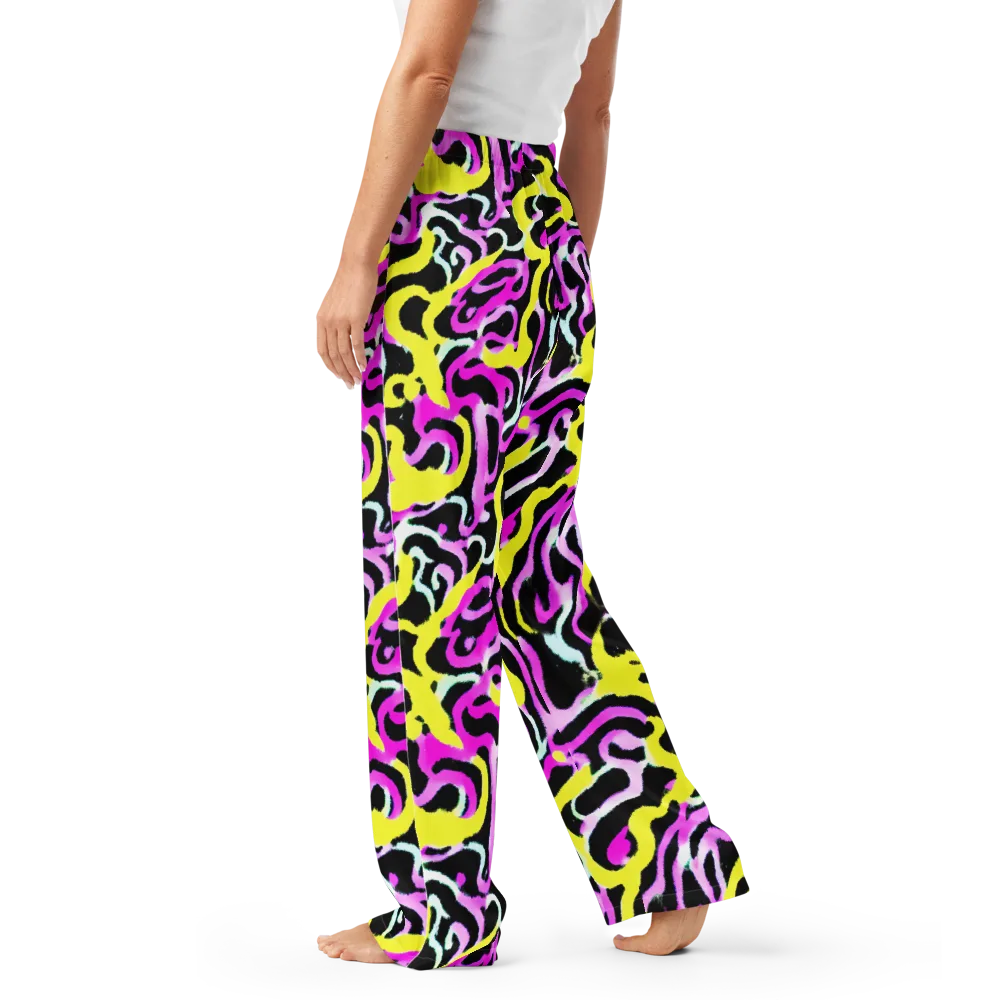 Laser Loops on Women's Pajama Pants — Left