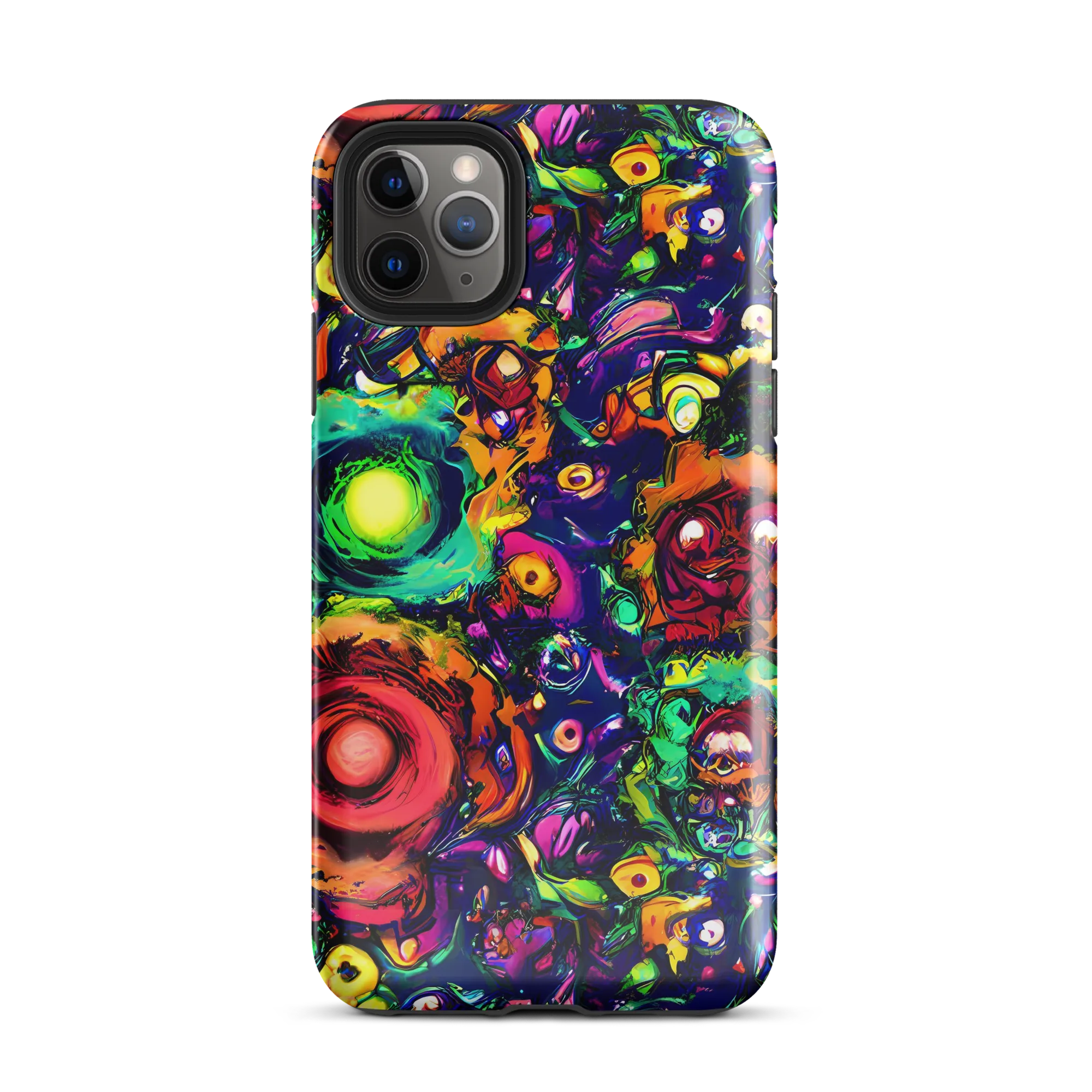 Neon Surreal on Tough Case for iPhone® — Front