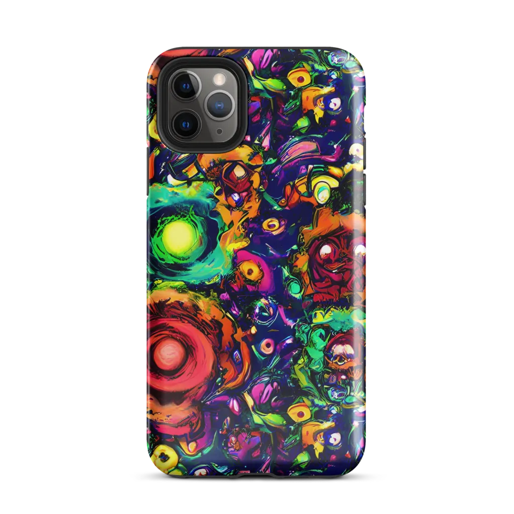 Neon Surreal on Tough Case for iPhone® — Front