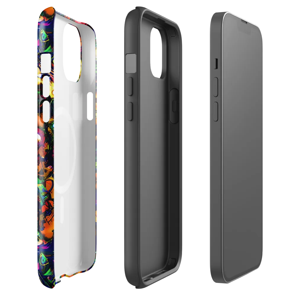 Neon Surreal on MagSafe Tough Case for iPhone® — Front