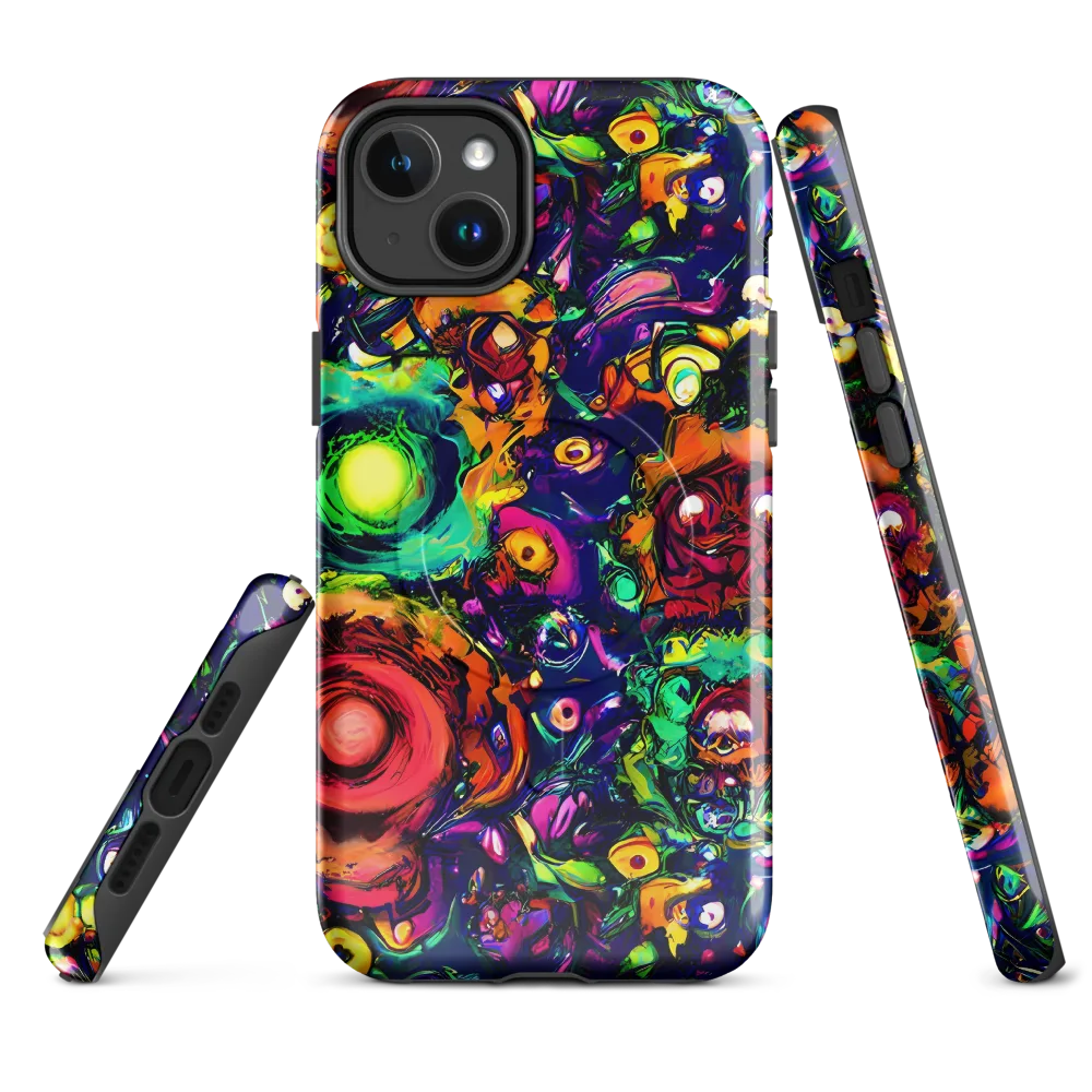 Neon Surreal on MagSafe Tough Case for iPhone® — Front