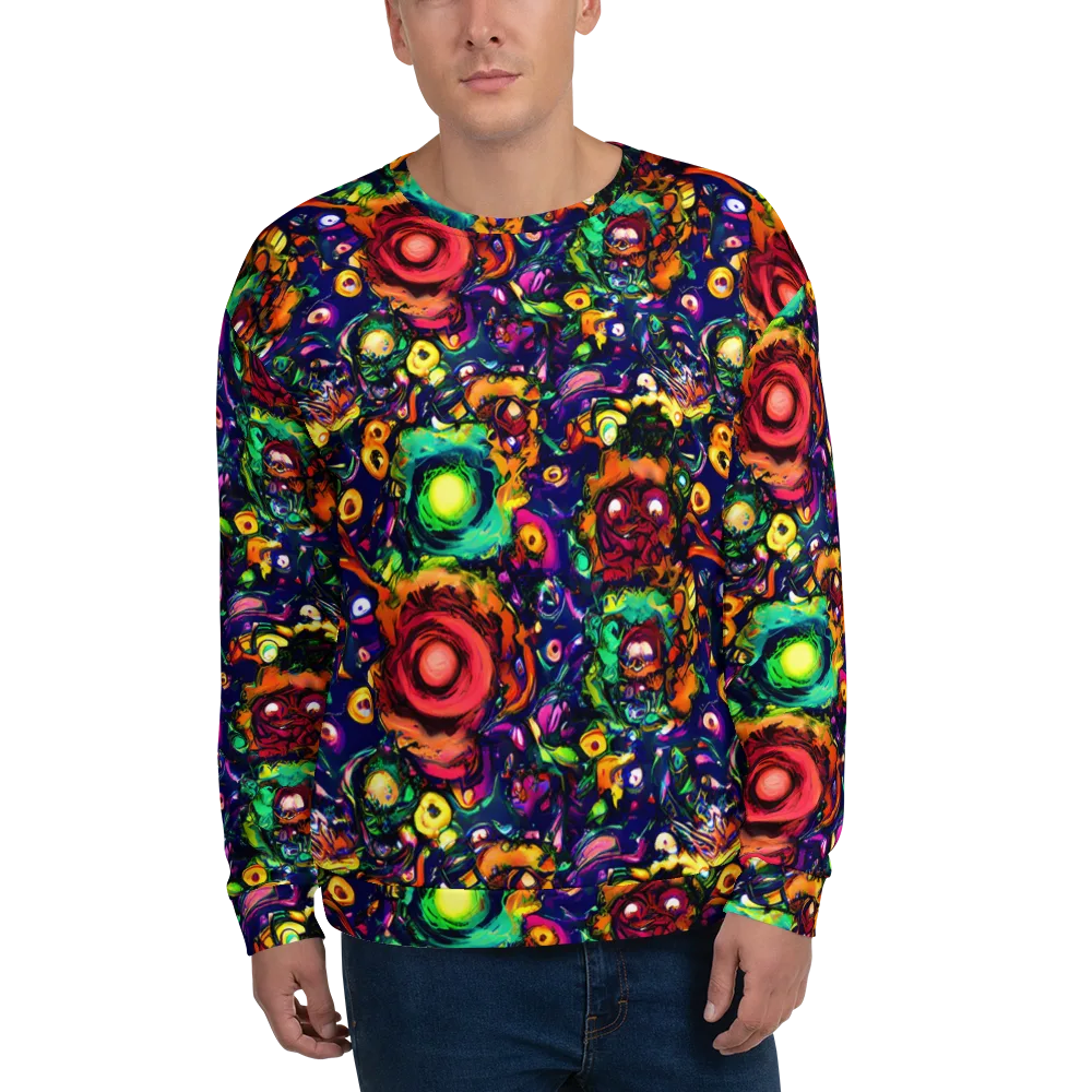 Neon Surreal on Sweatshirt — Front
