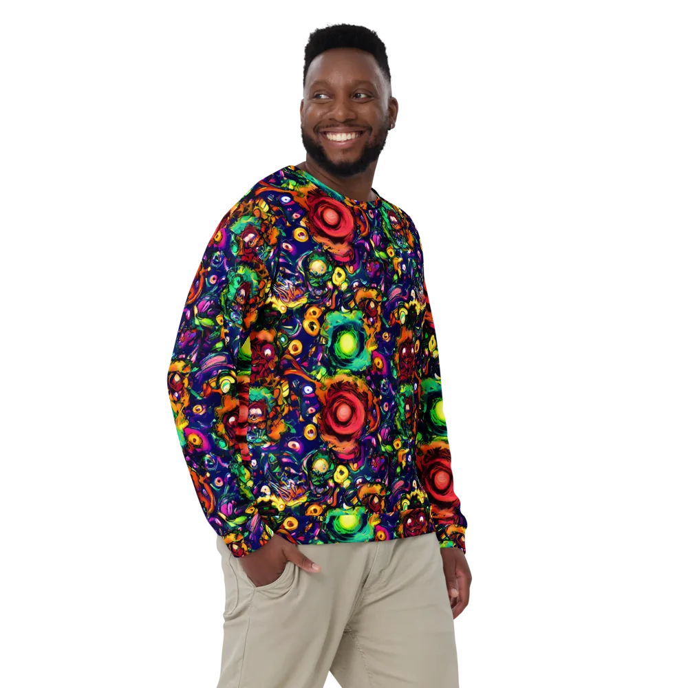 Neon Surreal on Sweatshirt — Front