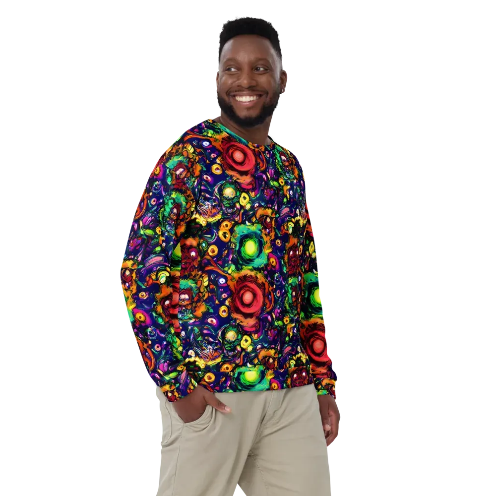 Neon Surreal on Sweatshirt — Front