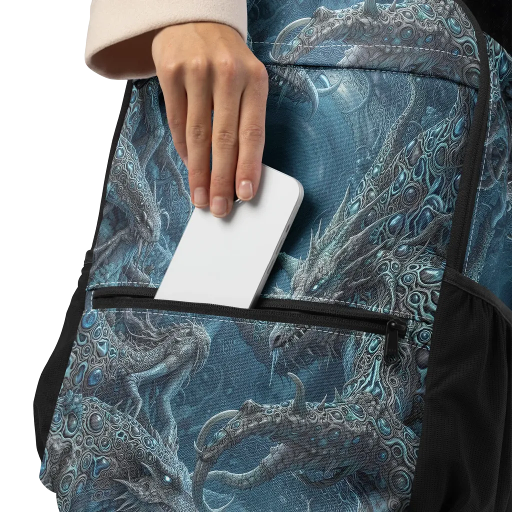 Azure Dragonfall on Utility Backpack — Product details