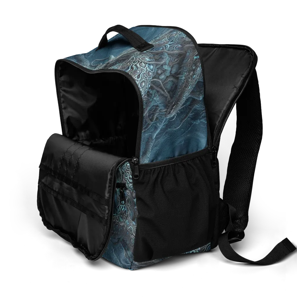 Azure Dragonfall on Utility Backpack — Product details 2