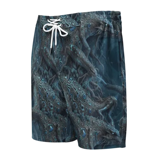 Azure Dragonfall on a Men's Board Shorts