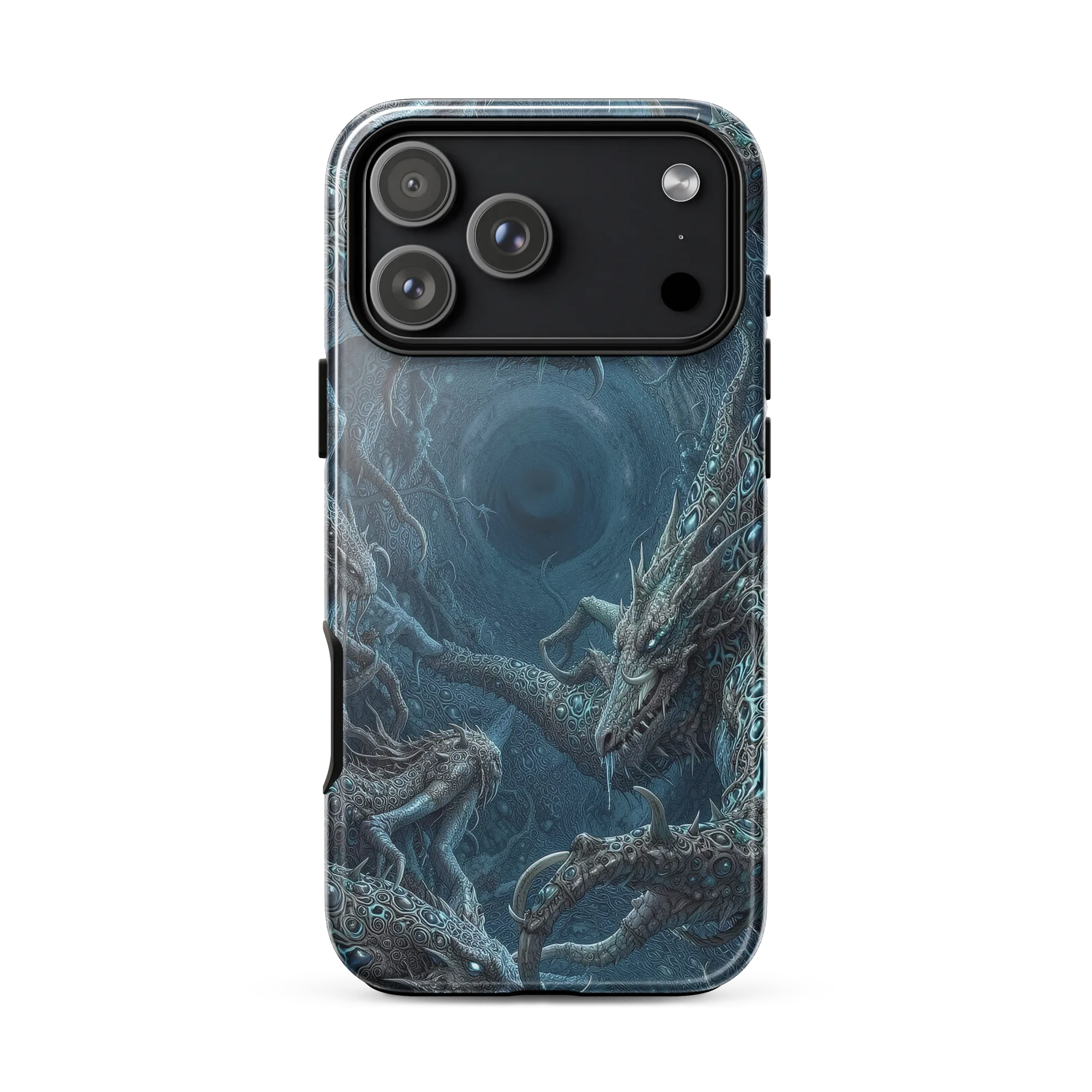 Azure Dragonfall on Tough Case for iPhone® — Front