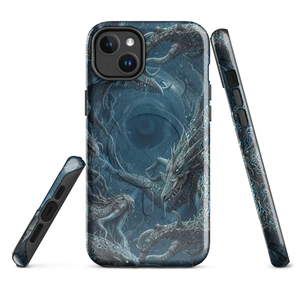 Azure Dragonfall on MagSafe Tough Case for iPhone® — Front