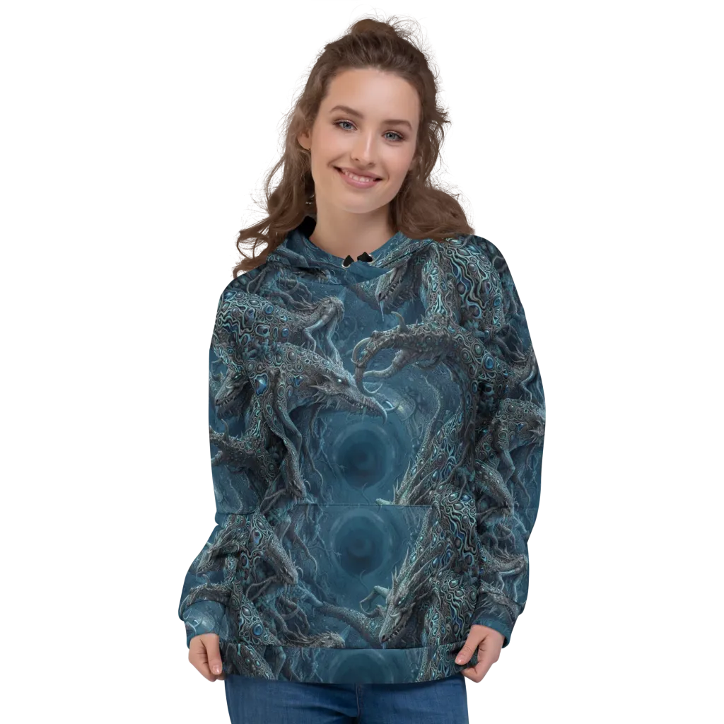 Azure Dragonfall on Hoodie — Front