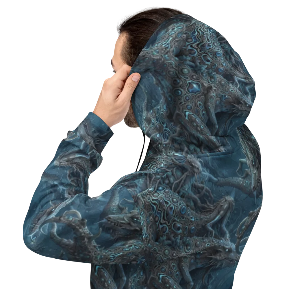 Azure Dragonfall on Hoodie — Back