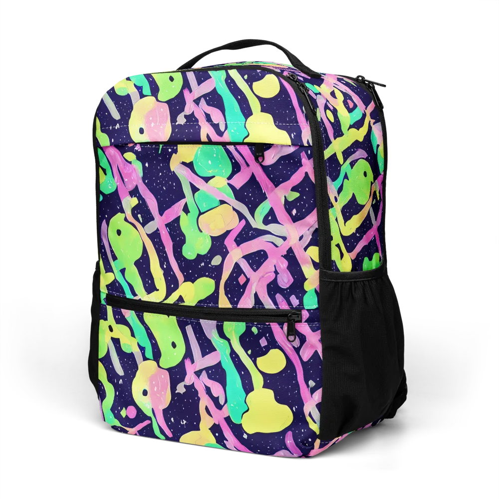 Electric Goo on Utility Backpack — Left Front