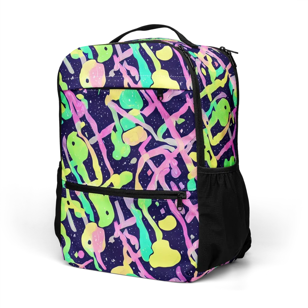 Electric Goo on Utility Backpack — Left Front
