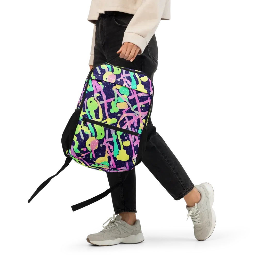 Electric Goo on Utility Backpack — Front