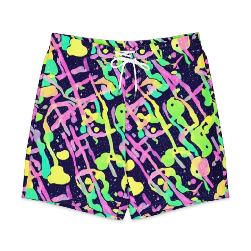 Electric Goo on a Men's Board Shorts