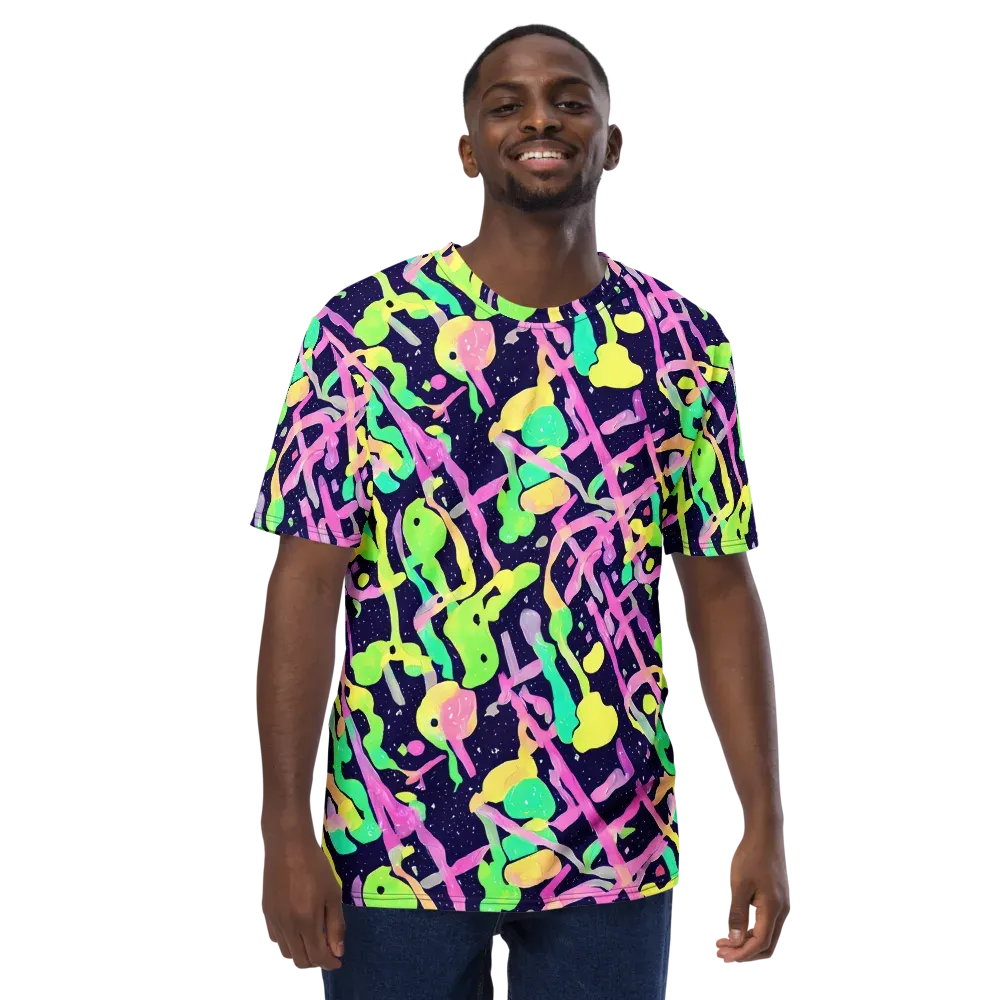 Electric Goo on Men's Crew Neck T-Shirt — Front