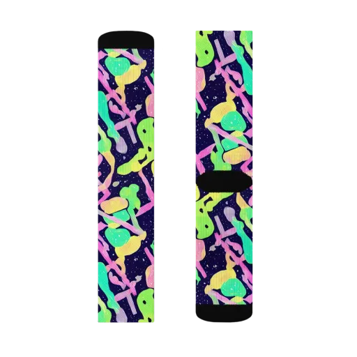 Electric Goo on a Socks