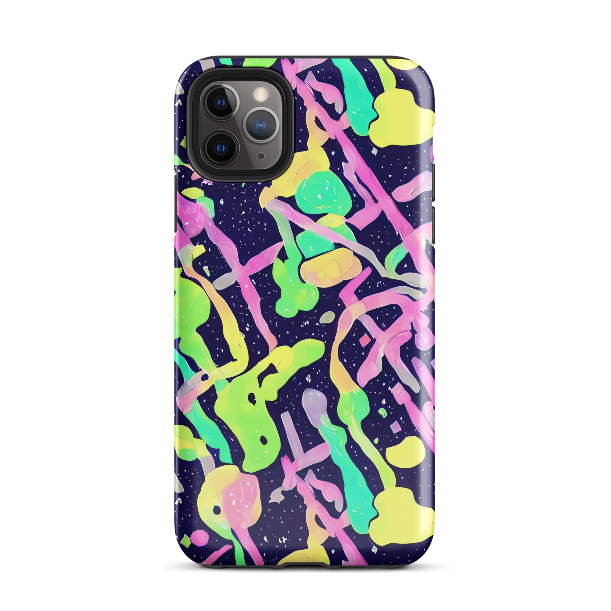 Electric Goo on Tough Case for iPhone® — Front