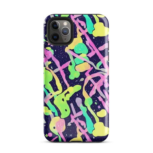 Electric Goo on a Tough Case for iPhone®