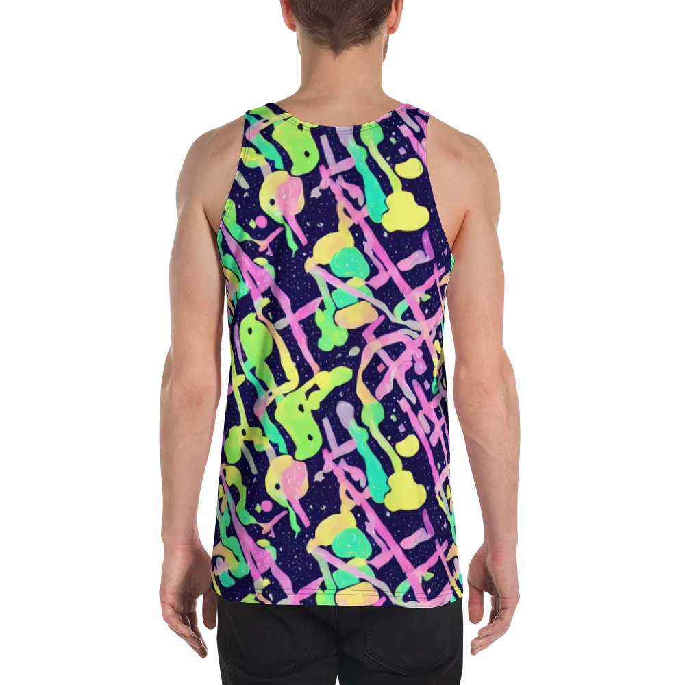 Electric Goo on Men's Tank Top — Back