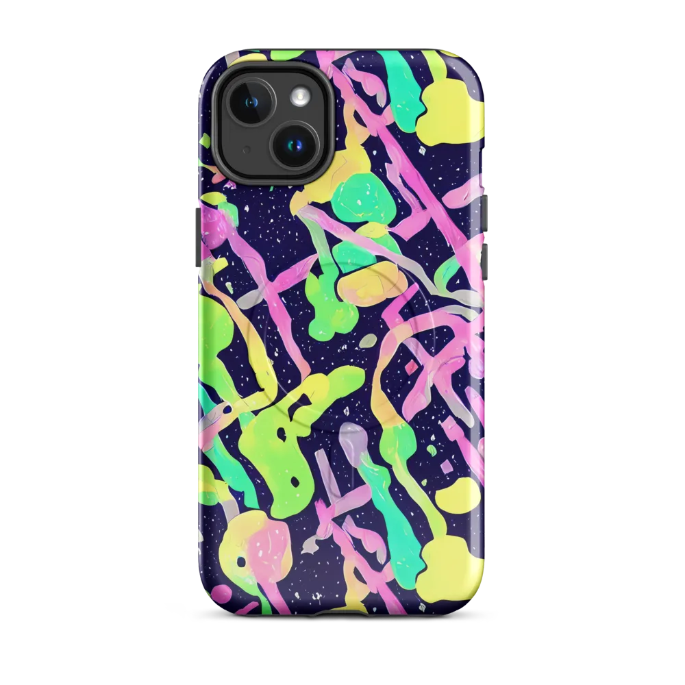 Electric Goo on MagSafe Tough Case for iPhone® — Front
