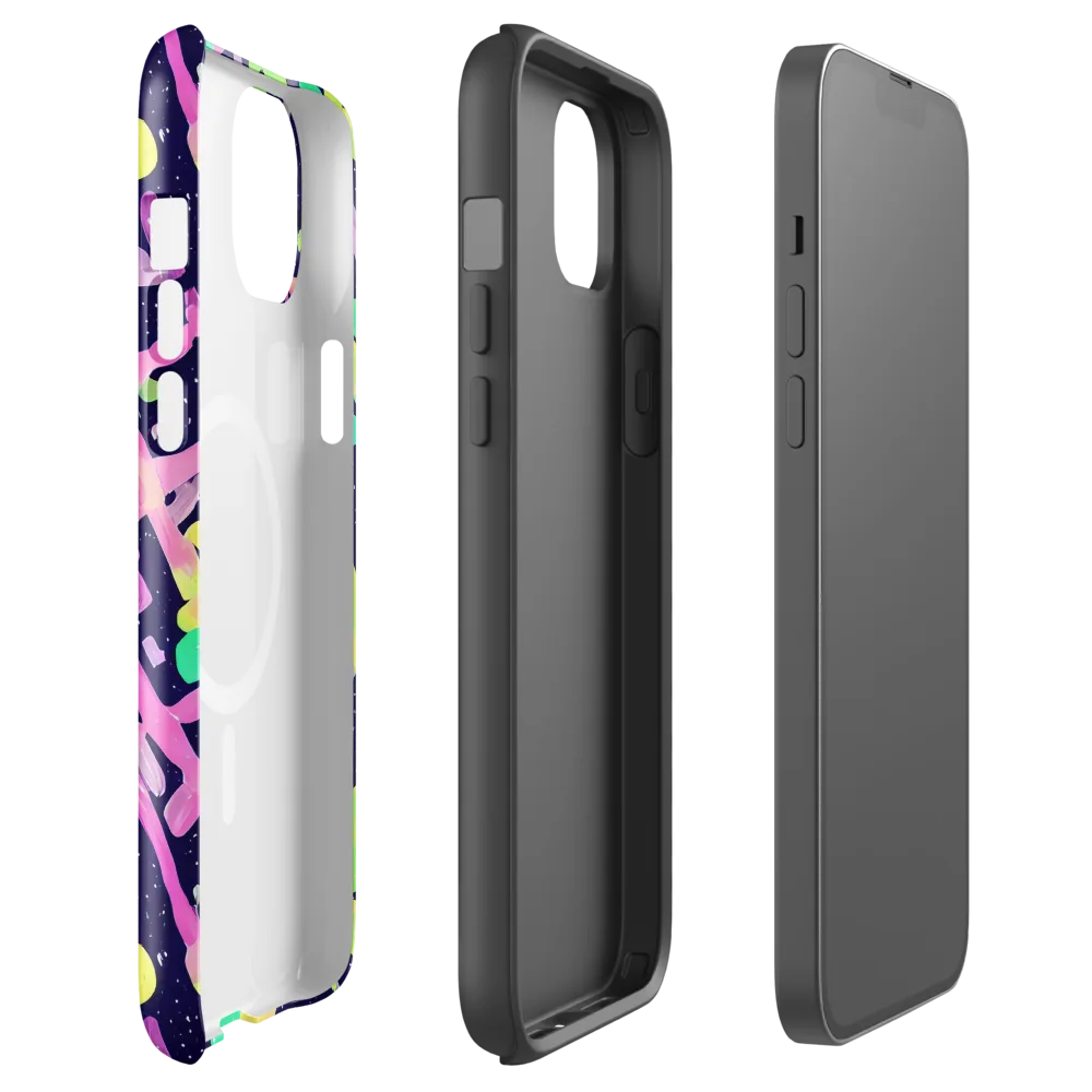 Electric Goo on MagSafe Tough Case for iPhone® — Front