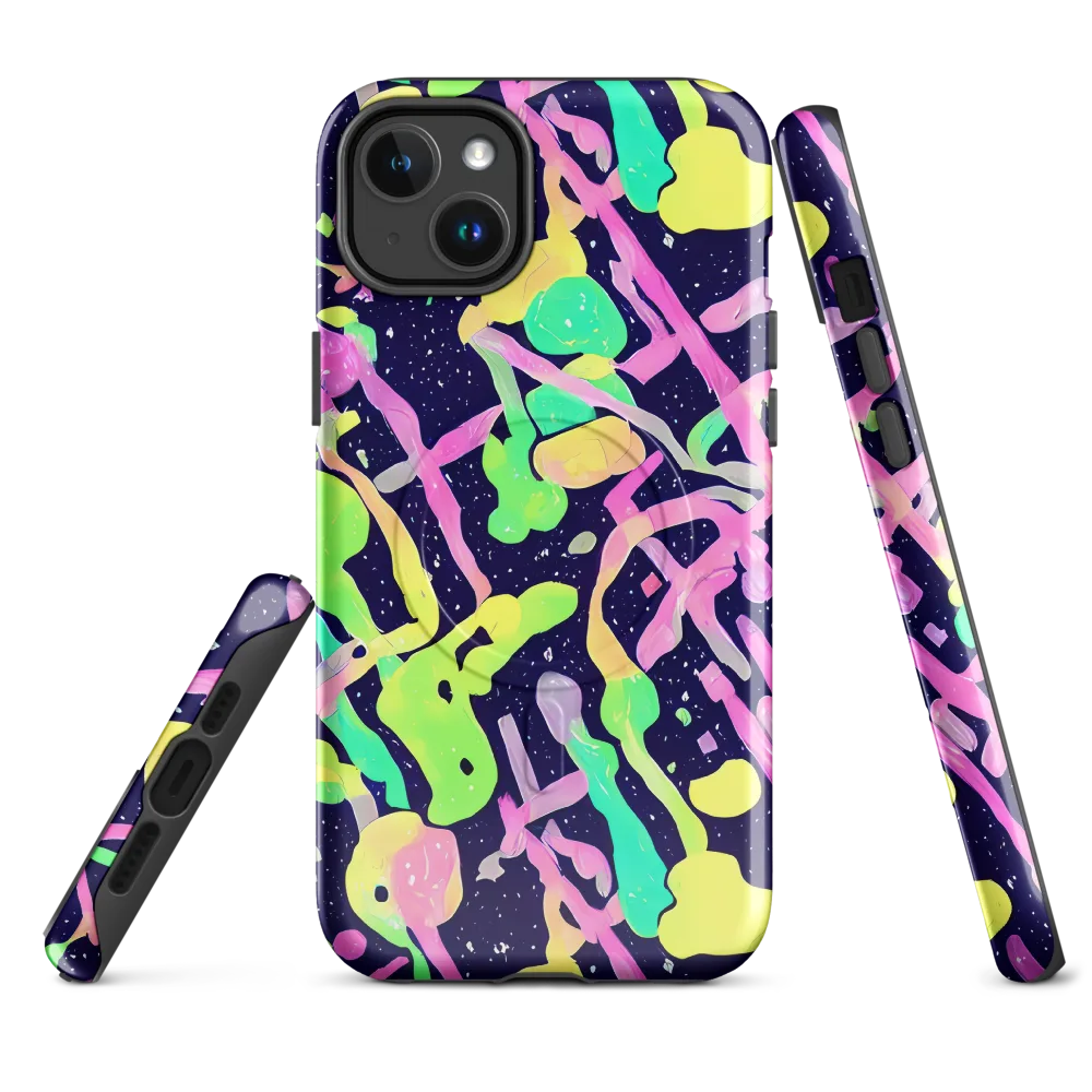 Electric Goo on MagSafe Tough Case for iPhone® — Front