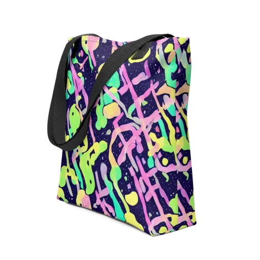 Electric Goo on a Tote Bag