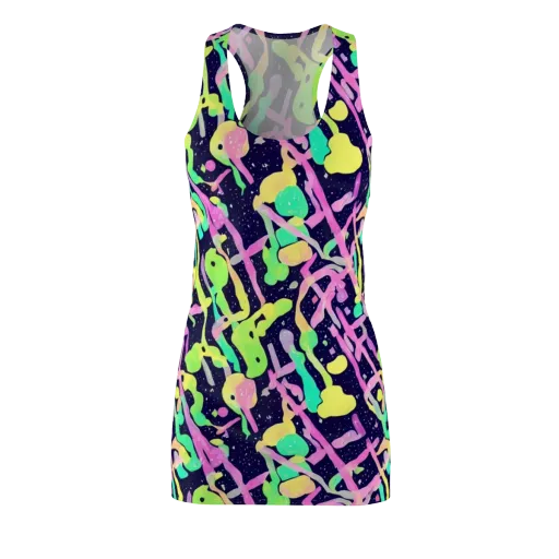 Electric Goo on a Racerback Dress