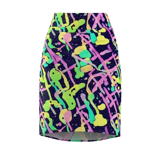 Electric Goo on a Pencil Skirt