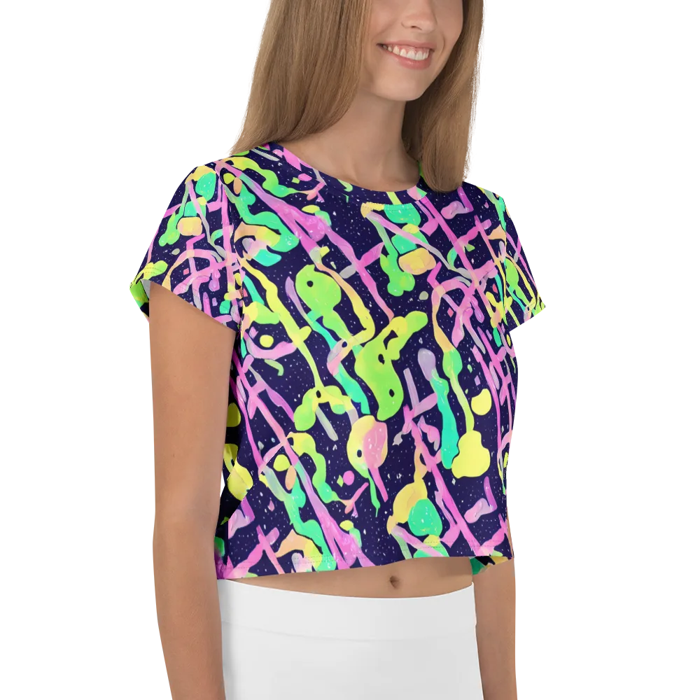 Electric Goo on Crop Tee — Right
