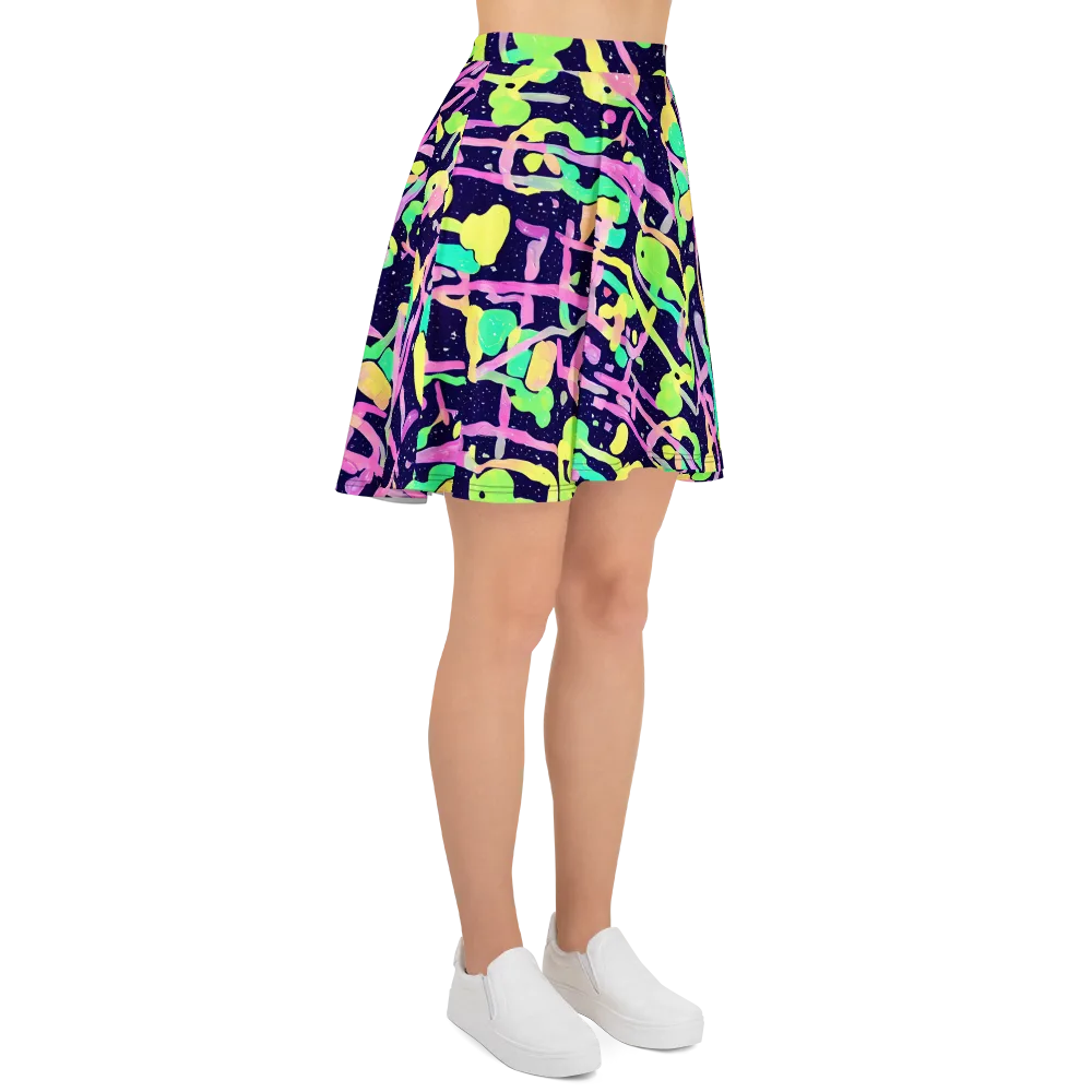 Electric Goo on Skater Skirt — Right