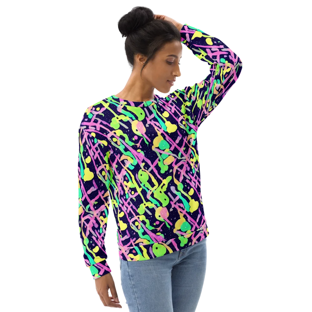 Electric Goo on Sweatshirt — Right Front