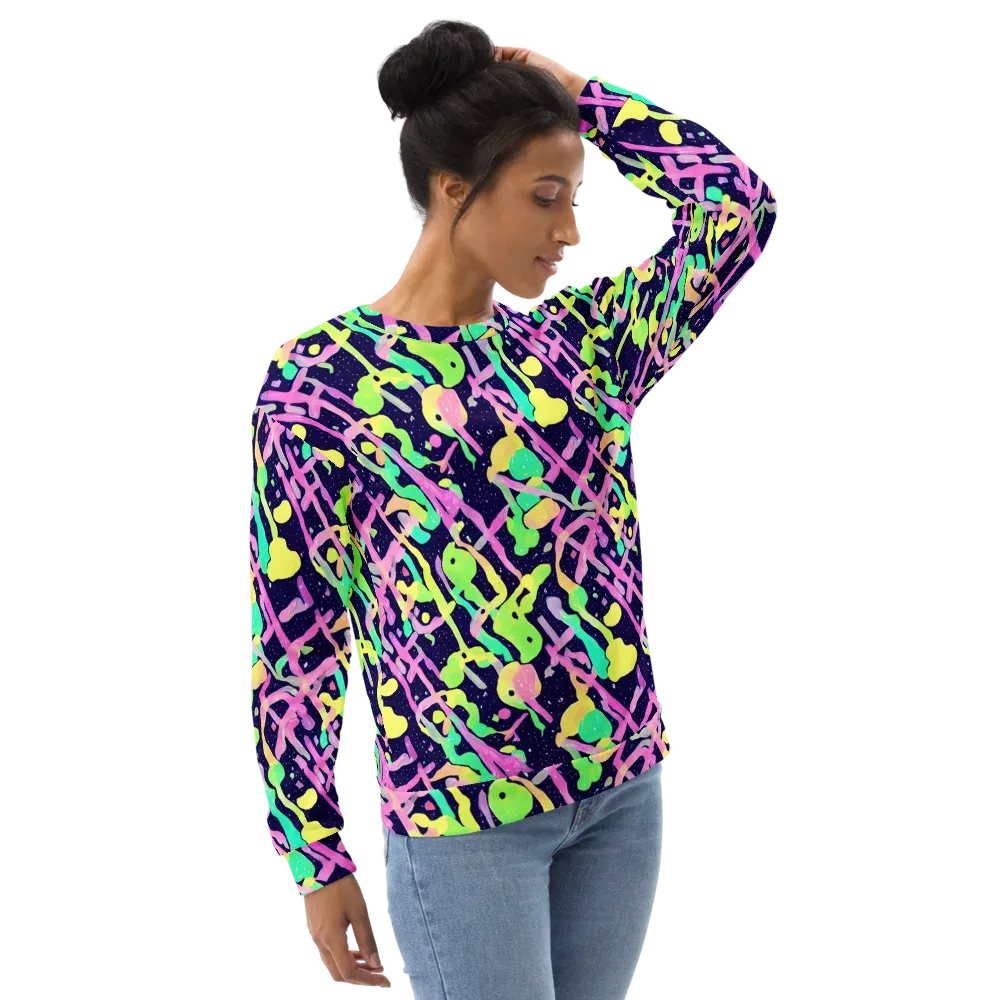 Electric Goo on Sweatshirt — Right Front
