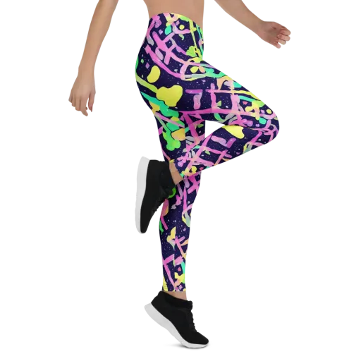 Electric Goo on a Leggings