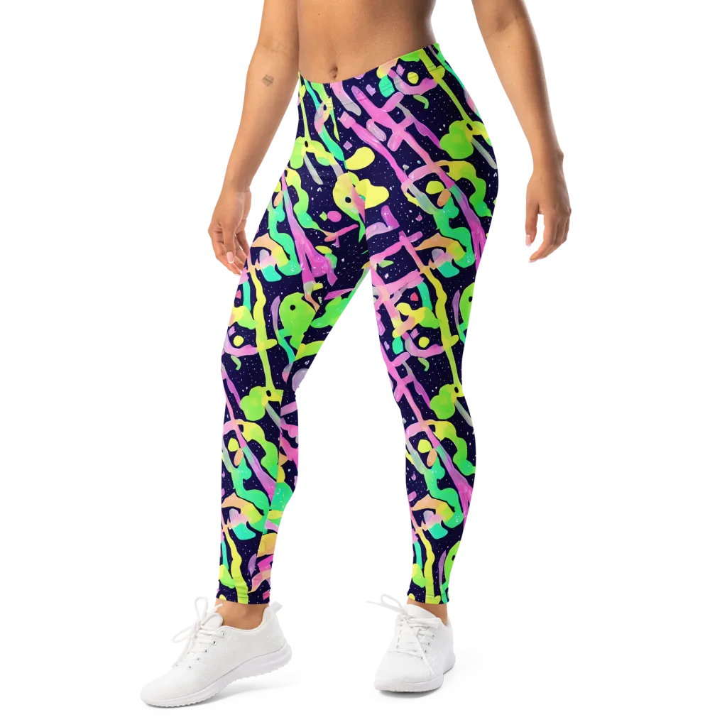 Electric Goo on Leggings — Left Front