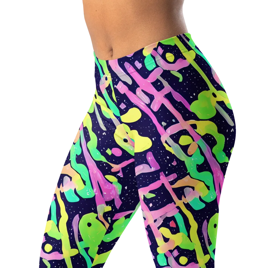 Electric Goo on Leggings — Left Front