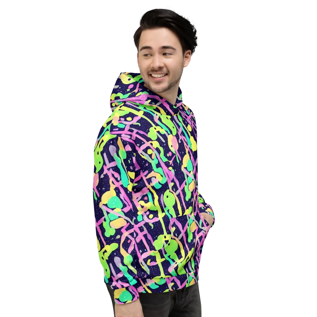 Electric Goo on Hoodie — Right