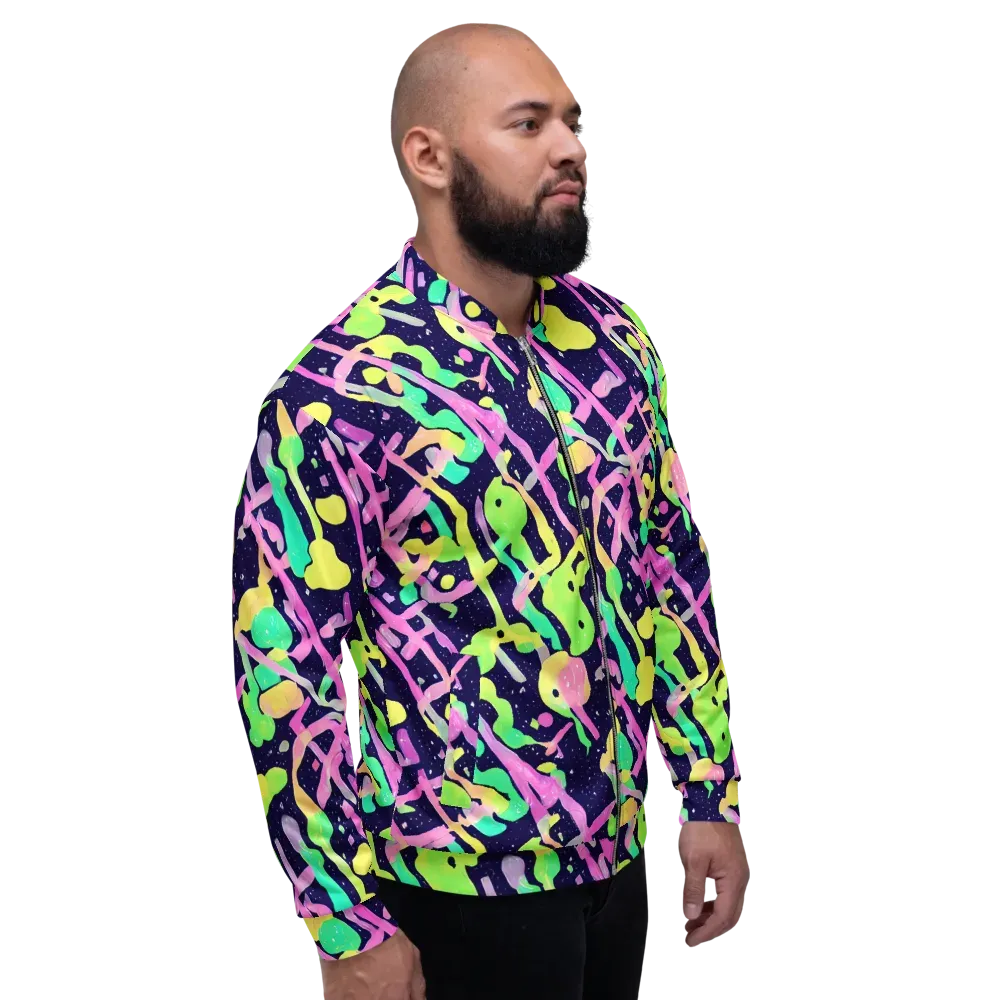 Electric Goo on Bomber Jacket — Right
