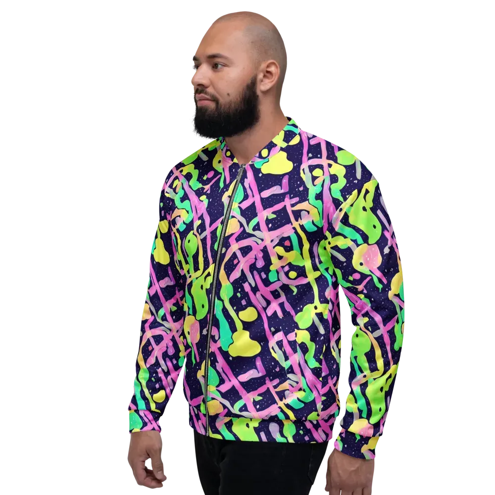Electric Goo on Bomber Jacket — Left