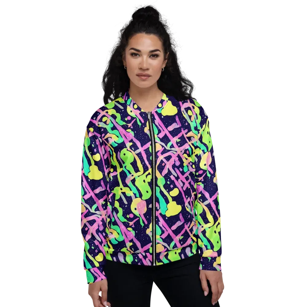 Electric Goo on Bomber Jacket — Front