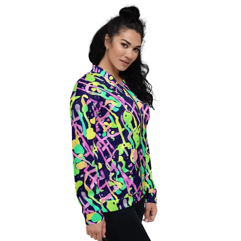 Electric Goo on Bomber Jacket — Right