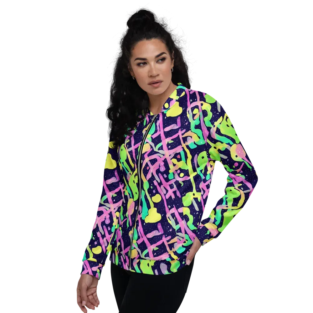 Electric Goo on Bomber Jacket — Left